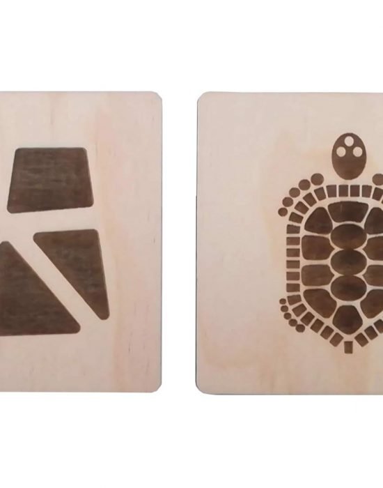 Aegina Eshop - Aegina Wooden Coasters Set