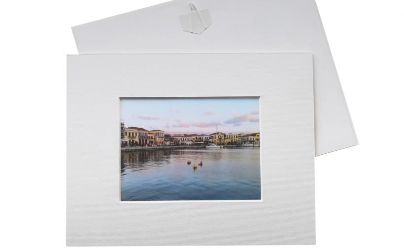 Aegina Eshop - Aegina picture in white passepartout