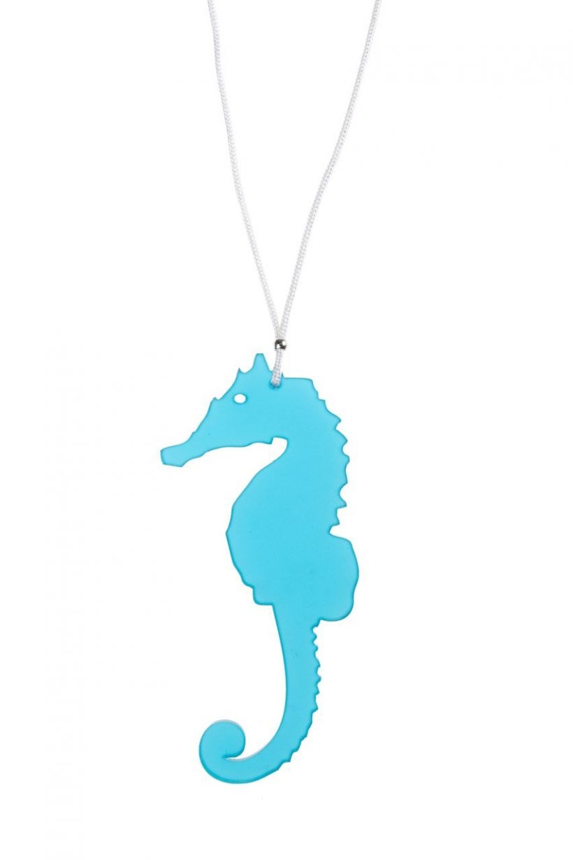 Hippocampus Necklace Plexiglass