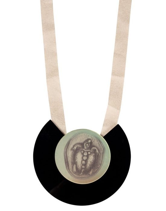 Aegina Eshop Plexiglass Ribbon Necklace