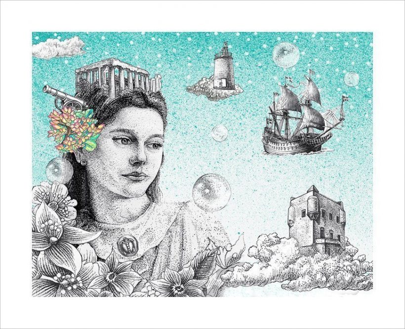 Έργο Τέχνης Αίγινα - Αυθεντικό Αντίτυπο