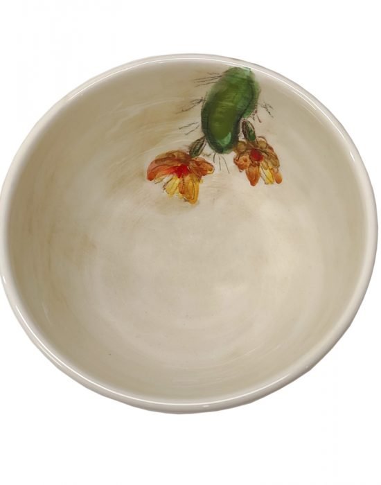 Handmade Ceramic Bowl Medium Size - Prickly Pear