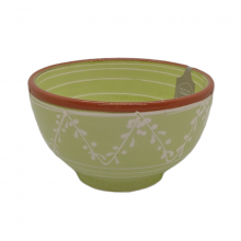 Κεραμικό Μπολ Πράσινο Φύλλα