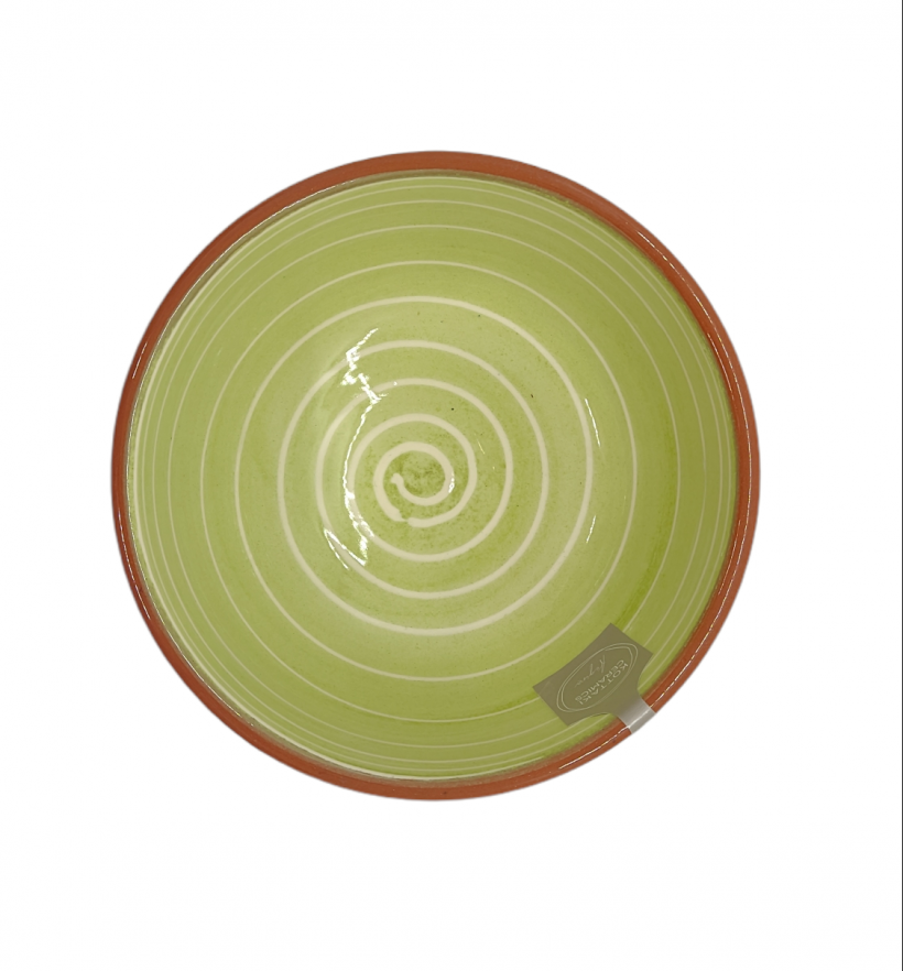 Κεραμικό Μπολ Πράσινο Φύλλα