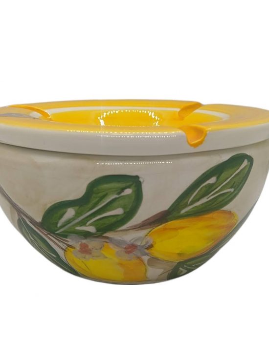 Ceramic ashtray prickly pear